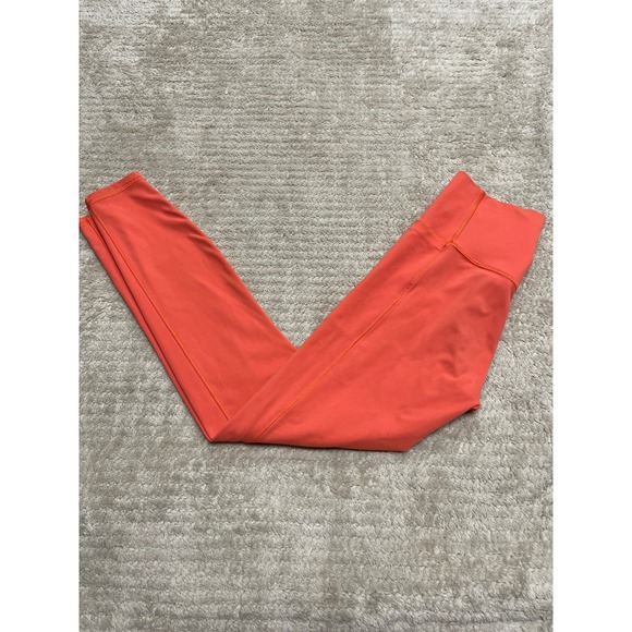 Vuori Pants - Vuori Womens S Studio Pocket Leggings VW446 High Rise 4 Way Stretch Grapefruit